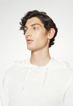 Rag & Bone FLAME HOODIE - Jumper - White -US rag & bone Sales shop 0649a96e09124d43866dd26d1a141d0a