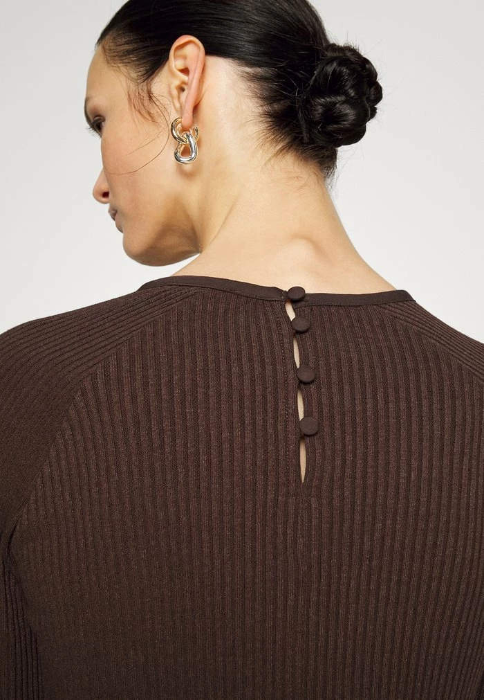 ECHO LONGSLEEVE - Jumper - dark brown Rag & Bone ECHO LONGSLEEVE - Jumper - Dark Brown -US rag & bone Sales shop 065e835fa6a94df28ace39e3ea326ffe