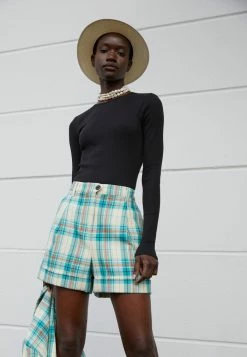 Rag & Bone THE ESSENTIAL WHITE LABEL - Long Sleeved Top - Black