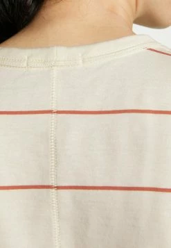 Rag & Bone THE STRIPE TEE LABEL - Print T-shirt - Rustmult -US rag & bone Sales shop 08f6a632f2df4571ac028dc29b90e295