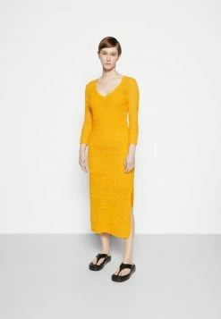Rag & Bone RENEE LONG DRESS BLACK LABEL - Jumper Dress - Deep Yello -US rag & bone Sales shop 0bba743ef81f4d4494e0e948f003b9c1