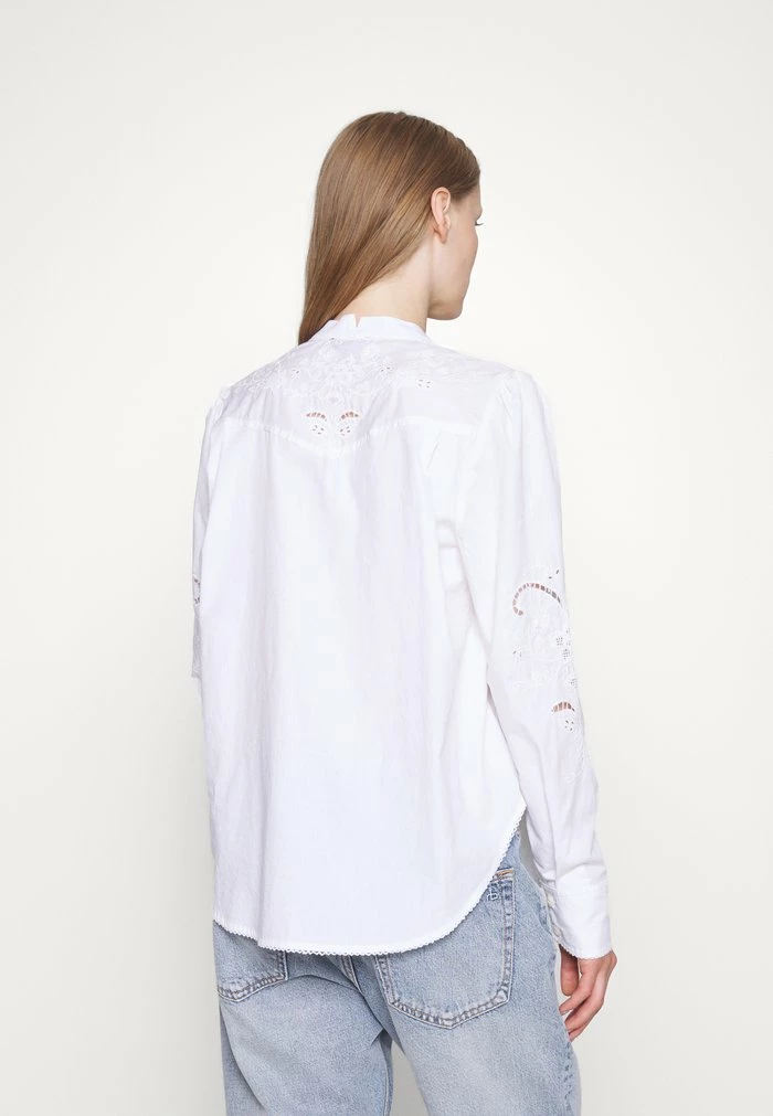 JADE BLOUSE - Blouse - white Rag & Bone JADE BLOUSE - Blouse - White -US rag & bone Sales shop 0e2fed4e4aa444598e8628aada7e5da9