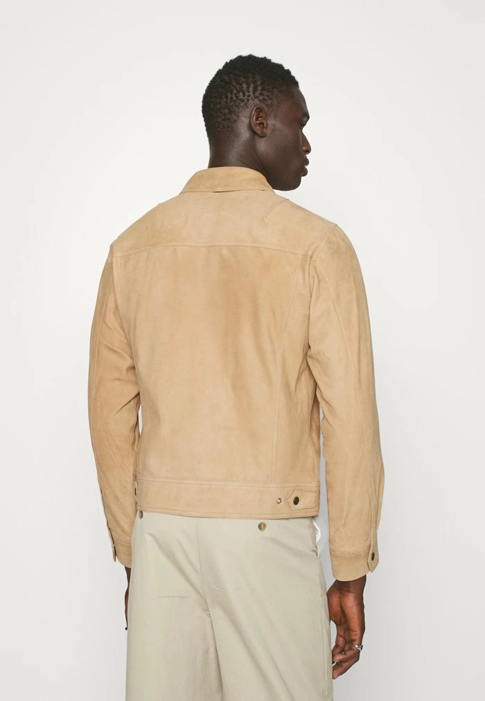 OWEN JACKET - Leather jacket - tan Rag & Bone OWEN JACKET - Leather Jacket - Tan -US rag & bone Sales shop 0fdd8c31579f4cffb4aba9a41abca8dc