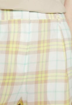 Rag & Bone IVY PLAID - Shorts - Yellow -US rag & bone Sales shop 0ff48eb0ed2e46f8adfc58dbda53d083