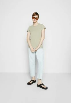 Rag & Bone THE GARMENT TEE LABEL - Basic T-shirt - Grey -US rag & bone Sales shop 1008fc4a797a46f197d454ca01b42f51
