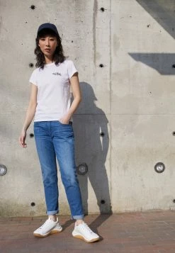 Rag & Bone DRE LOW-RISE SLIM BOYFRIEND WHITE LABEL - Slim Fit Jeans - Poppy