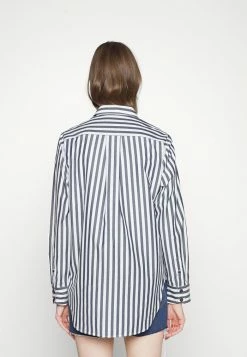 Rag & Bone MAXINE BUTTON DOWN SHIRT - Button-down Blouse - Blue Denim -US rag & bone Sales shop 1184d990707c4a1a9fc36357485e57d0