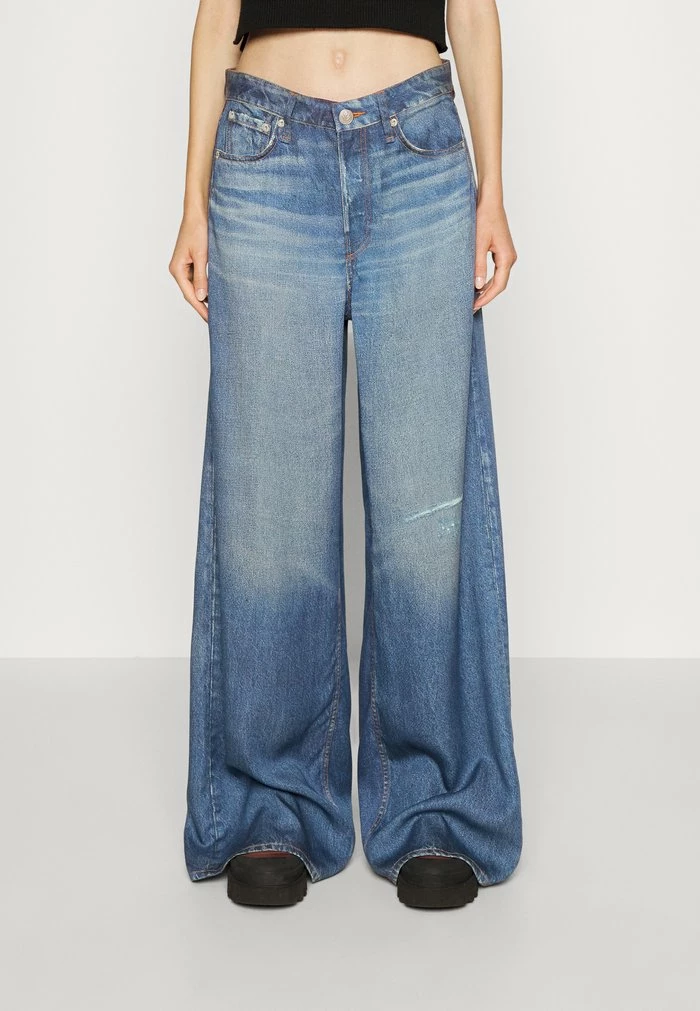 LIQUID MIRAMAR SOFIE WIDE LEG - Flared Jeans - taylors Rag & Bone LIQUID MIRAMAR SOFIE WIDE LEG - Flared Jeans - Taylors -US rag & bone Sales shop 134a782ac0e54021899925b5eb81d5ce