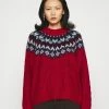 Rag & Bone WILLOW FAIRISLE CREW BLACK LABEL - Jumper - Redmult -US rag & bone Sales shop 146c5f9ab72f4b87b59916163aa51ed1