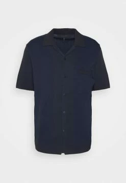 Rag & Bone HERRINGBONE SNAP FRONT AVERY - Shirt - Black/navy -US rag & bone Sales shop 16a4159f51344909b5b7a1c3d659c787