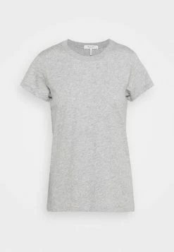 Rag & Bone THE SLUB TEE - Basic T-shirt - Heather Grey