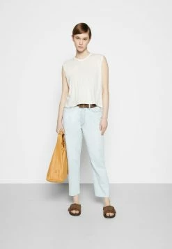 Rag & Bone THE GAIA MUSCLE TANK LABEL - Top - White -US rag & bone Sales shop 1cf8b7e10f0c4c09961e35cf95e619a8