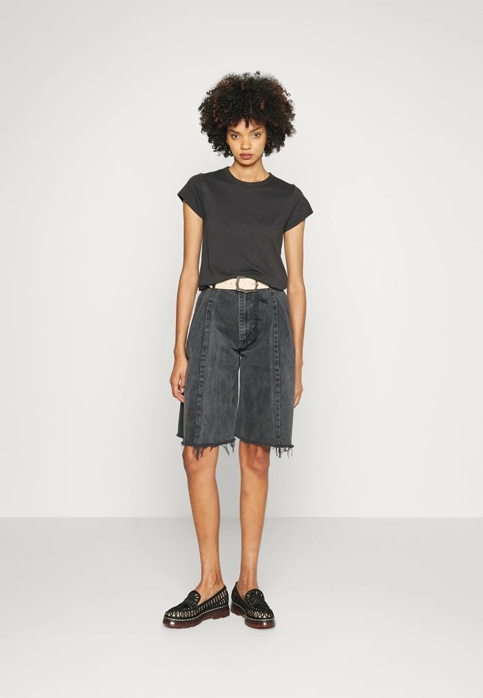 THE SLUB TEE - Basic T-shirt - black Rag & Bone THE SLUB TEE - Basic T-shirt - Black -US rag & bone Sales shop 1df248d6b82d409a8e30d2227d77e219