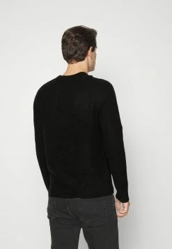 Rag & Bone LIGHTWEIGHT PIERCE CREW - Jumper - Black -US rag & bone Sales shop 24a4a9562bce4c608260d7f461279d34