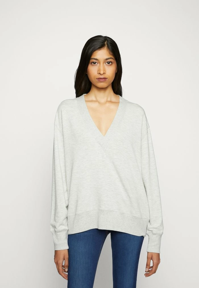 FLORA - Sweatshirt - grey Rag & Bone FLORA - Sweatshirt - Grey -US rag & bone Sales shop 282dc7d85123461589b8f98f2aa29c7f