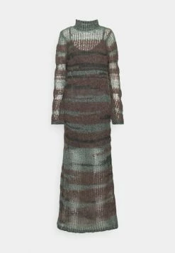 Rag & Bone LILLIAN OPEN MAXI DRESS - Jumper Dress - Greenmult -US rag & bone Sales shop 29f7c96b9a4e40bb870023ff8773eb27