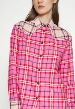 Rag & Bone JILLIAN PLAID SHIRT - Button-down Blouse - Pink -US rag & bone Sales shop 2be76776dd9a4e829a8f37dacf94901f