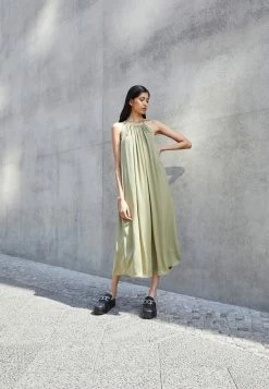 Rag & Bone BAILEY MIDI DRESS - Day Dress - Olive Green