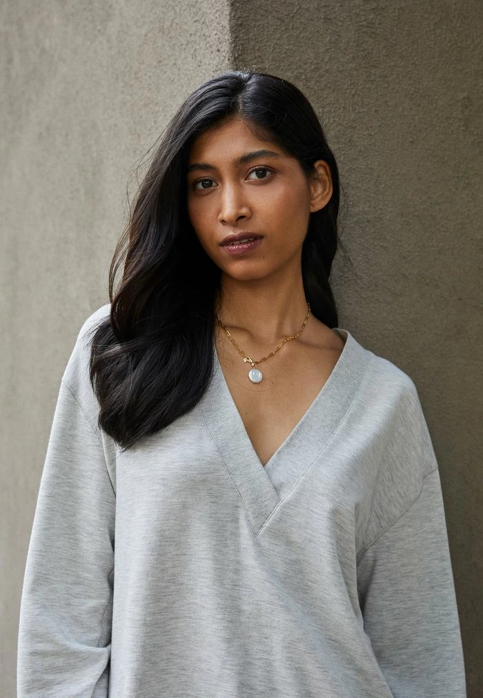 FLORA - Sweatshirt - grey Rag & Bone FLORA - Sweatshirt - Grey -US rag & bone Sales shop 32781f8fdac84c1e839712d299c8b4fa