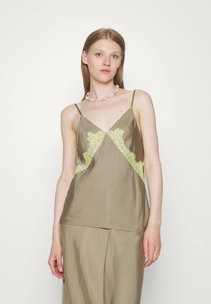 LOGAN - Blouse - olive green Rag & Bone LOGAN - Blouse - Olive Green -US rag & bone Sales shop 32df4362a05b4a49b3b354e5611c9e58