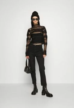 Rag & Bone NINA HIGH RISE ANKLE CIGARETTE - Relaxed Fit Jeans - Black -US rag & bone Sales shop 339efa15afda452ea92bd14c40418ca9