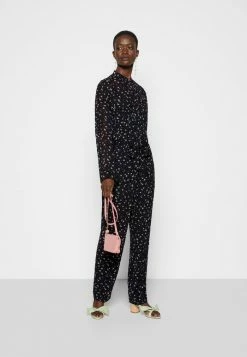 Rag & Bone INA FLORAL JUMPSUIT BLACK LABEL - Jumpsuit - Dark Blue -US rag & bone Sales shop 370d49b0a92145968be7dd1729ededb0