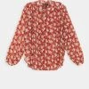 Rag & Bone CARLY FLORAL TIE - Blouse - Pecan -US rag & bone Sales shop 3779318049b448fb96e581005c7a5891