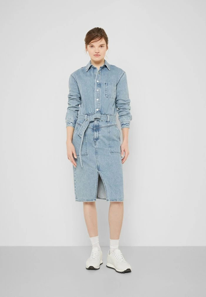 MIA DRESS - Denim dress - clean lou Rag & Bone MIA DRESS - Denim Dress - Clean Lou -US rag & bone Sales shop 382f7c01d7e5448aabf522609b417860