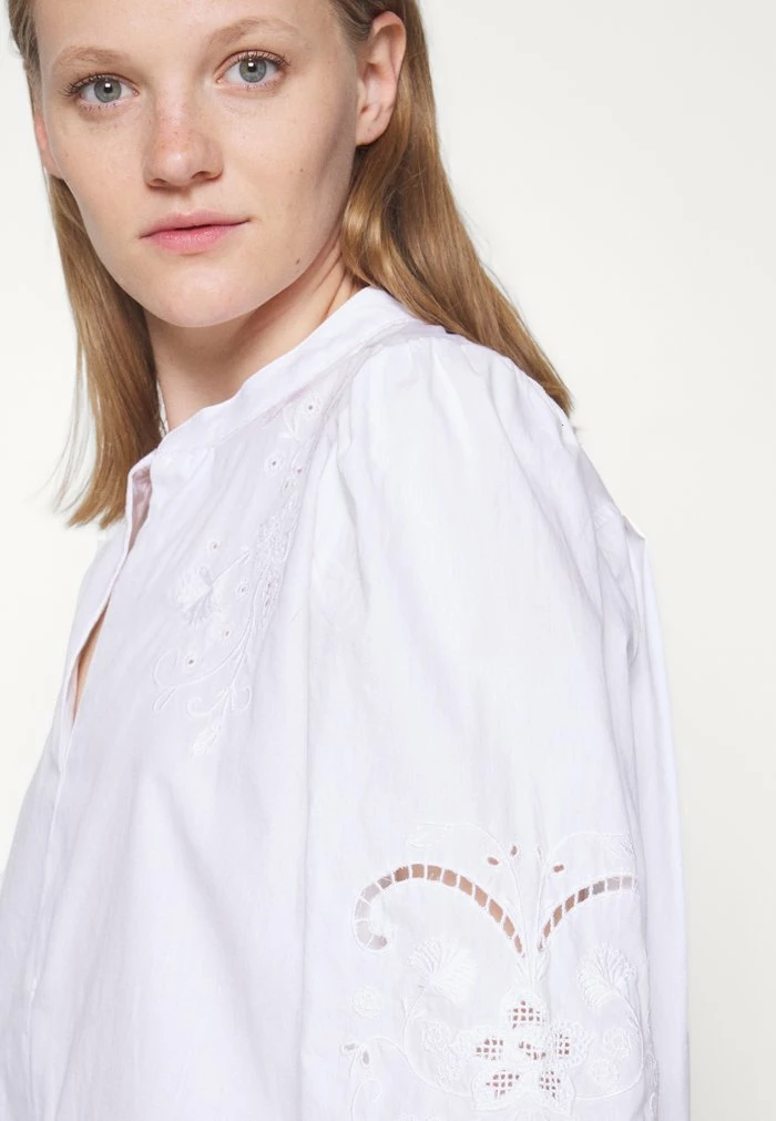 JADE BLOUSE - Blouse - white Rag & Bone JADE BLOUSE - Blouse - White -US rag & bone Sales shop 3b2253999c0e4454833189f81dbbd6d9