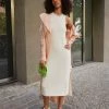 Rag & Bone ARCHETYPE SYDNEY DRESS - Jersey Dress - Vanilla -US rag & bone Sales shop 40fb7668605b4446994db987dffbfc91