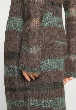 Rag & Bone LILLIAN OPEN MAXI DRESS - Jumper Dress - Greenmult -US rag & bone Sales shop 4a8a05c0bbaa43189ee49b62c50a8333