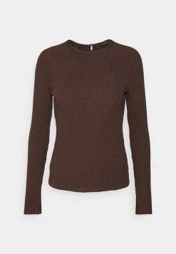 Rag & Bone ECHO LONGSLEEVE - Jumper - Dark Brown 8 Rag & Bone ECHO LONGSLEEVE - Jumper - Dark Brown -US rag & bone Sales shop 4c111a0535cb44d1b3c3ec3c0356efbb