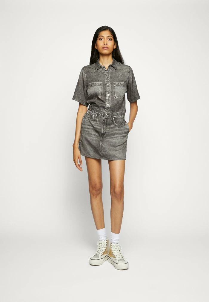 LIQUID MIRAMAR DRESS - Day dress - black magic Rag & Bone LIQUID MIRAMAR DRESS - Day Dress - Black Magic -US rag & bone Sales shop 4cc5c3426a944252a899f606331cf17d