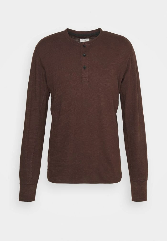 CLASSIC FLAME - Long sleeved top - brown Rag & Bone CLASSIC FLAME - Long Sleeved Top - Brown -US rag & bone Sales shop 4e38f7002bb04585a8e4f9b5077bc366