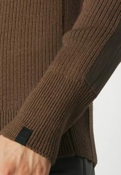 Rag & Bone MILITARY MIXED - Jumper - Brown -US rag & bone Sales shop 57227beed62e4fa88ab0927d75fd5342