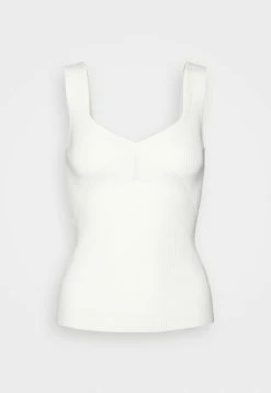 Rag & Bone ASHER TANK - Top - Ivory -US rag & bone Sales shop 593421db90f84fc78c199e644c8dddc9