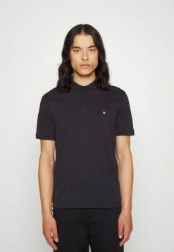 Rag & Bone INTERLOCK - Polo Shirt - Black -US rag & bone Sales shop 59e71f553ca94e30b116accc659426ec