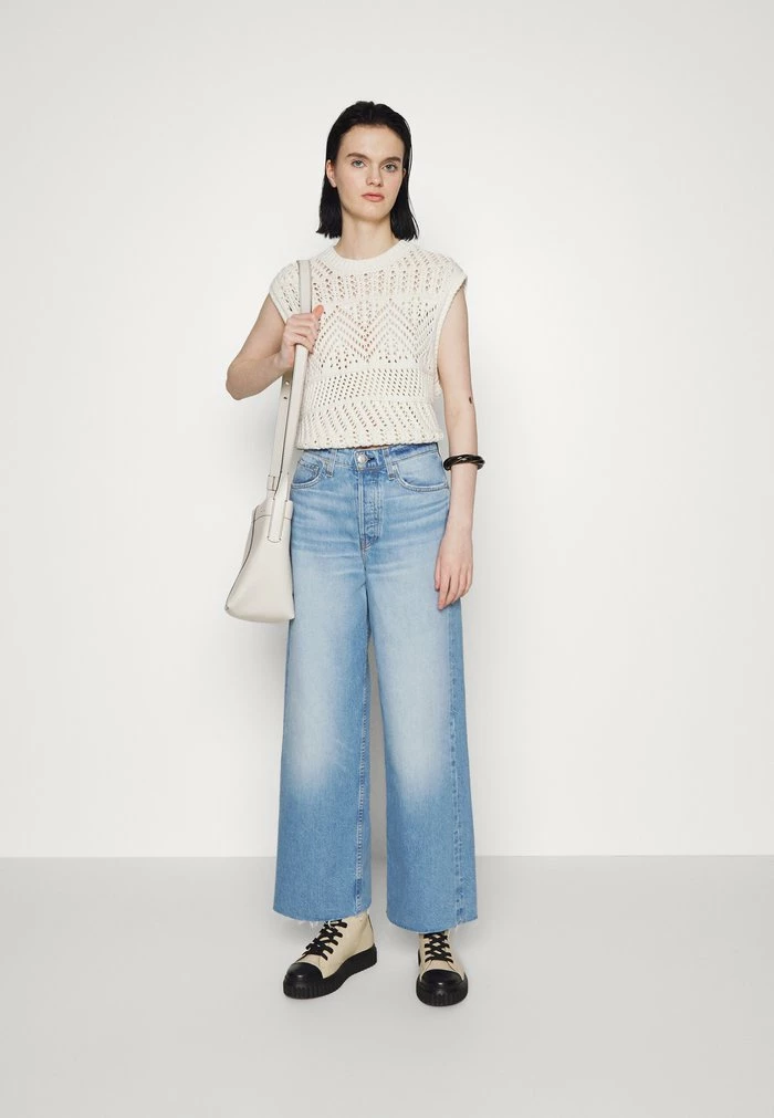 MAYA HIGH RISE WIDE LEG - Bootcut jeans - tulip Rag & Bone MAYA HIGH RISE WIDE LEG - Bootcut Jeans - Tulip -US rag & bone Sales shop 5afb157a2ac34c44af280614bac63700