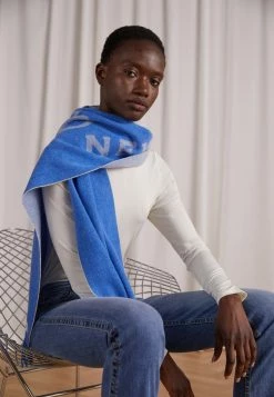 Rag & Bone ADDISON - Scarf - Blue Rayso