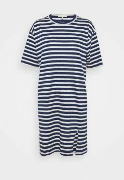 Rag & Bone THE SLUB DRESS LABEL - Jersey Dress - White/blue 6 Rag & Bone THE SLUB DRESS LABEL - Jersey Dress - White/blue -US rag & bone Sales shop 6173ab8c795a44fdb75b6bf7cb3030c8