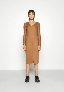Rag & Bone THE BIAS DRESS - Jumper Dress - Camel