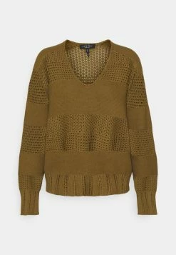 Rag & Bone SWEATER BLACK LABEL - Jumper - Military -US rag & bone Sales shop 6679b8f1f54b4f8db69f704283250d02