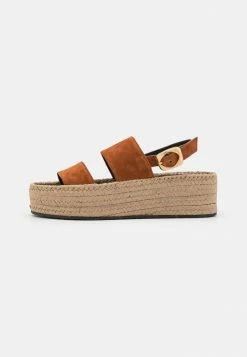 Rag & Bone ODYSSEY WEDGE - Platform Sandals - Redwood