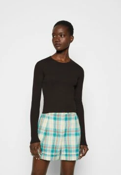 Rag & Bone THE ESSENTIAL WHITE LABEL - Long Sleeved Top - Black -US rag & bone Sales shop 6b30e7197b024759ac9a6d35e68dc4e7