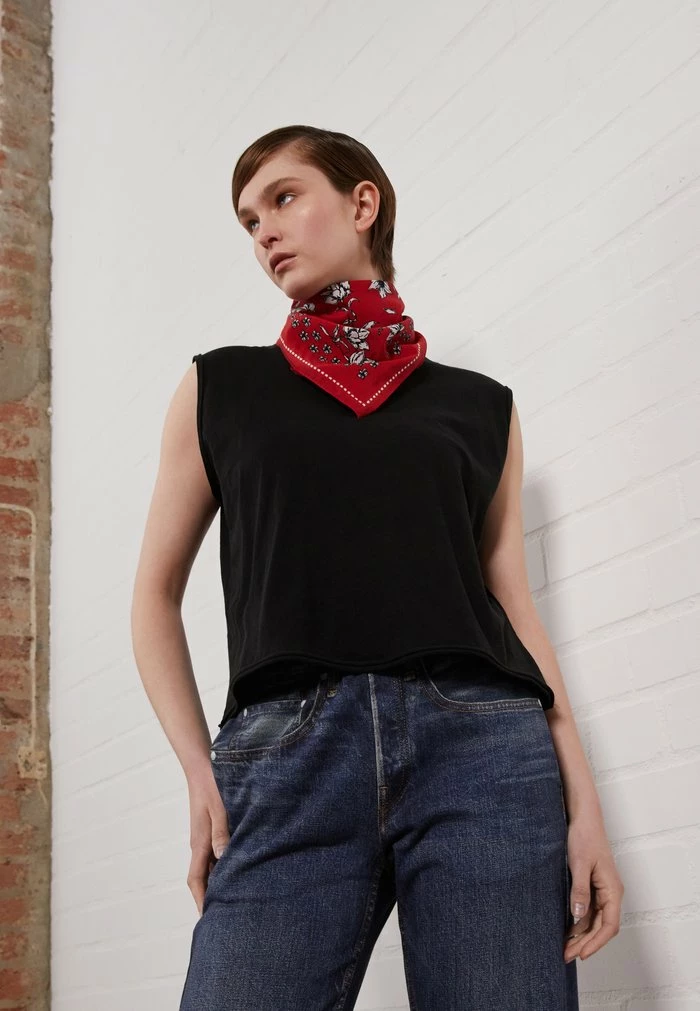 THE GAIA MUSCLE TANK LABEL - Top - black Rag & Bone THE GAIA MUSCLE TANK LABEL - Top - Black -US rag & bone Sales shop 6c38652e5da94b1c92510ed4e064da13