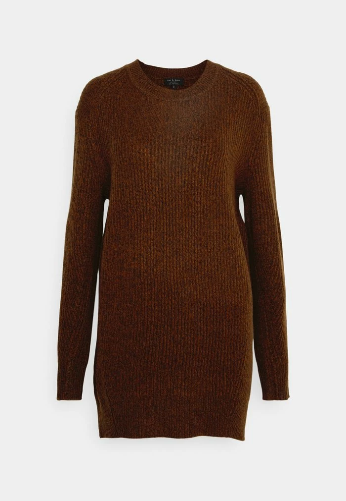 PIERCE DRESS - Jumper dress - brown Rag & Bone PIERCE DRESS - Jumper Dress - Brown -US rag & bone Sales shop 6d1fb0266d8c4effb46f533f2b9247a3