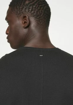 Rag & Bone LOUIS CREW - Basic T-shirt - Black -US rag & bone Sales shop 6fe678a56ca343b8af2cea4131978f6e