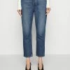 Rag & Bone NINA HIGH RISE ANKLE - Relaxed Fit Jeans - Ash