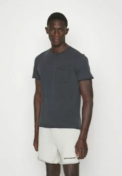 Rag & Bone MILES TEE IN PRINCIPLE - Basic T-shirt - Darkgrey -US rag & bone Sales shop 75c9d29b0aae46ad86dd5f09159591d7