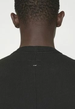 Rag & Bone STANDARD HENLEY - Basic T-shirt - Black -US rag & bone Sales shop 779dba549a5b447889ff11ed514cef0d
